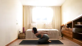 Unlock Inner Harmony: Energize Your Day with Home Yoga ♥️♥️with Banana Yoga #3