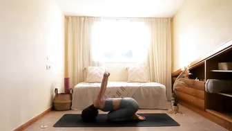 Unlock Inner Harmony: Energize Your Day with Home Yoga ♥️♥️with Banana Yoga #4