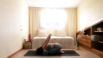 Unlock Inner Harmony: Energize Your Day with Home Yoga ♥️♥️with Banana Yoga #5