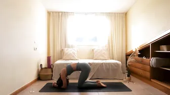 Unlock Inner Harmony: Energize Your Day with Home Yoga ♥️♥️with Banana Yoga #8