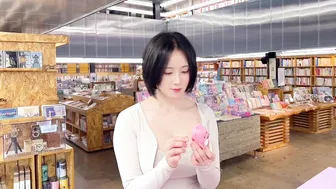 서점에서 몰래 운동하기 ♥️♥️ ｜ Secretly exercising at a bookstore #6