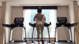 해외니까 비키니 입고 운동해보기 #8