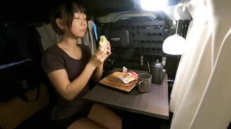 【女ひとり】サービスエリアで車中泊して大丈夫？ #10