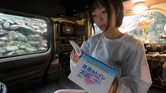 【車中泊女子】初めて車内でおトイレしてみた【N-VAN】 #4