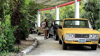 How I found a forgotten Datsun&Nissan museum in Thailand Incredible Museum of Old 70s Pickup Trucks #3