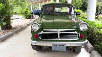 How I found a forgotten Datsun&Nissan museum in Thailand Incredible Museum of Old 70s Pickup Trucks #5