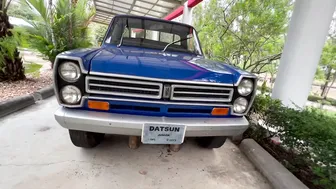 How I found a forgotten Datsun&Nissan museum in Thailand Incredible Museum of Old 70s Pickup Trucks #8