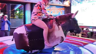 waoo ! mechanical bull riding March 2nd 2024in benidorm ♥️♥️♥️♥️♥️♥️ #10