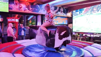 waoo ! mechanical bull riding March 2nd 2024in benidorm ♥️♥️♥️♥️♥️♥️ #7