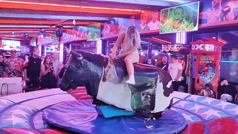 Mechanical bull riding February 28th 2024 made in Spain ♥️♥️♥️♥️♥️♥️ #7