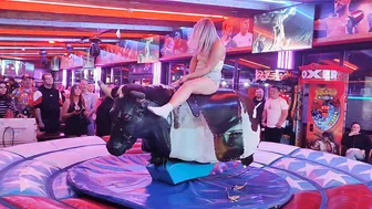 Mechanical bull riding February 28th 2024 made in Spain ♥️♥️♥️♥️♥️♥️ #9