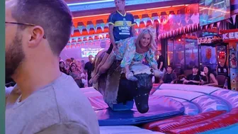 Mechanical bull riding November 12th 2023 in Benidorm ♉????