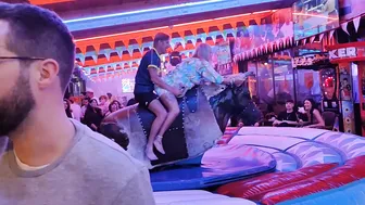 Mechanical bull riding November 12th 2023 in Benidorm ♉♥️♥️ #4