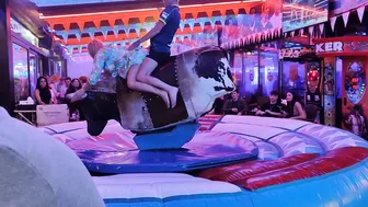 Mechanical bull riding November 12th 2023 in Benidorm ♉♥️♥️ #7