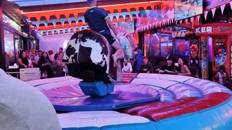 Mechanical bull riding November 12th 2023 in Benidorm ♉♥️♥️ #8