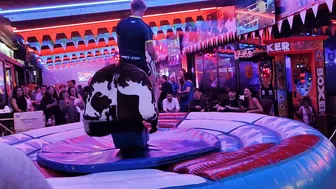 Mechanical bull riding November 12th 2023 in Benidorm ♉♥️♥️ #9