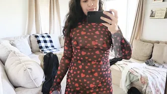 4K TRANSPARENT Dress Haul and Review #5