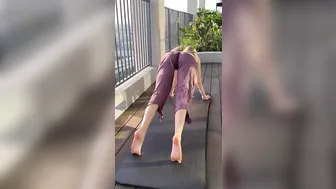 Outdoor Yoga Stretching #2