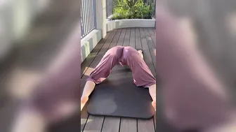 Outdoor Yoga Stretching #6