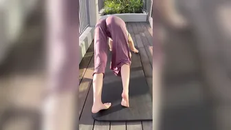 Outdoor Yoga Stretching #7