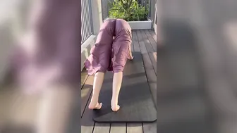 Outdoor Yoga Stretching #8