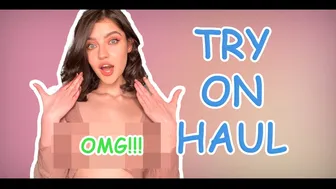 [4K] Transparent Try on Haul 2024 | See through Clothes Try On Haul | No Bra Challenge