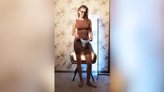 [4K] Transparent Try on Haul Lingerie | See through Clothes With Tina №2 #2