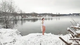 December, +4, winter swimming, закаливание, моржевание #10