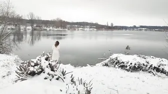 December, +4, winter swimming, закаливание, моржевание #2