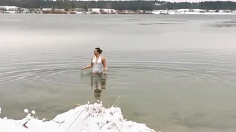 December, +4, winter swimming, закаливание, моржевание #6