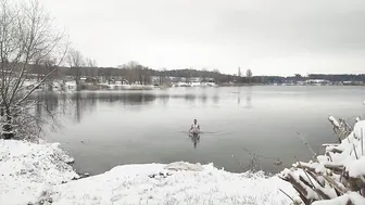 December, +4, winter swimming, закаливание, моржевание #8