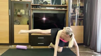 Yoga and leg stretches before bed part 3 #7