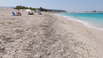 GREECE 4K♥️♥️Walk on Peaceful Greek Beach on the Island of Lefkada and Looking for Trendy Beach Bikinis #8