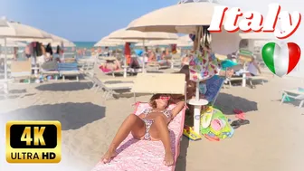 ITALY Beach Walk 4K????A Walk Along the Coast | Discover the Trends of Italian Beach Fashion №2