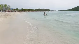 BEACH BIKINI 4K♥️♥️Greece, Ammoudia, Summer Day with Bikini Beach Walk 4K60 #4