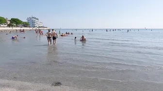 BIKINI BEACH 4K♥️♥️Italy, GRADO, Island of the Sun, Lovely Resort near Venice with Bikini Beach Walk #2