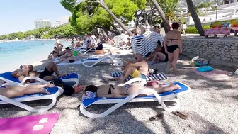 CROATIA Beach Walk, MAKARSKA, the Gem of the Riviera 4K Walking Tour with Bikini Beach Walk #6