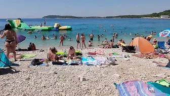 CROATIA Beach Walk, PULA the most Roman City in Istria 4K Walking Tour with Bikini Beach Walk #2