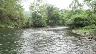 Outdoor Adventure & Camp, Bathing and Relaxing to the Sounds of Nature in the Bushcraft Wilderness #10