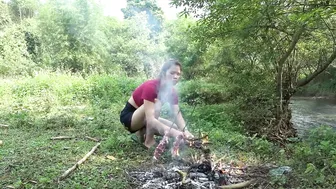 Full video: Outdoor adventures - Wild camping, RELAXING, Explore nature, Enjoy the beauty of nature #9