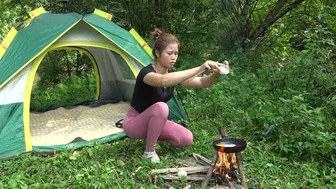 Wild Camping | Camping On a Small Island | Cooking, Relaxing With Birdsong | ASMR | Adventure Alone #1