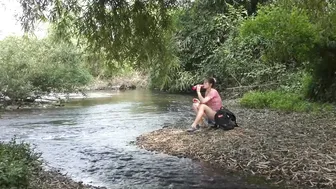 Full video: Young Girl Solo Camping - Tent Relaxation Sounds Of Nature - ASMR #7