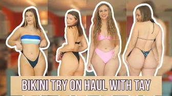 BIKINI TRY ON HAUL WITH TAY #1