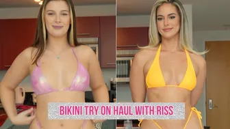 BIKINI TRY ON HAUL WITH @realitywithriss