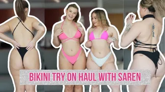 BIKINI TRY ON HAUL WITH SAREN #1