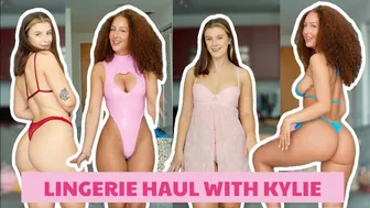 LINGERIE TRY ON HAUL WITH KYLIE #1