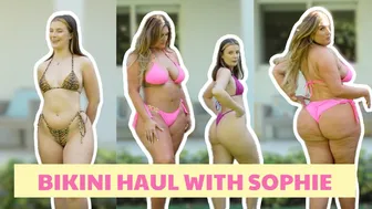 BIKINI TRY ON HAUL WITH SOPHIE