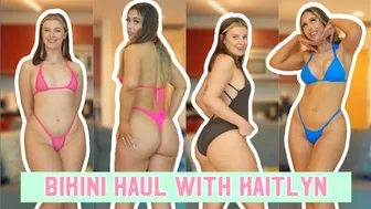 BIKINI TRY ON HAUL WITH KAITLYN