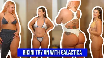 BIKINI TRY ON HAUL WITH GALACTICA