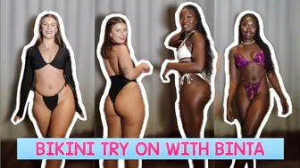 BIKINI TRY ON HAUL WITH BINTA